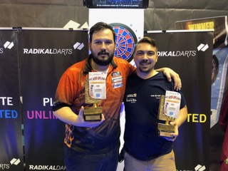 Campeonato Nacional RadikalDarts Tiwi-Rubén Subcampeón Parejas Nivel 2