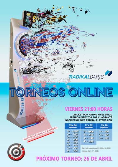 Torneos Online RadikalDarts
