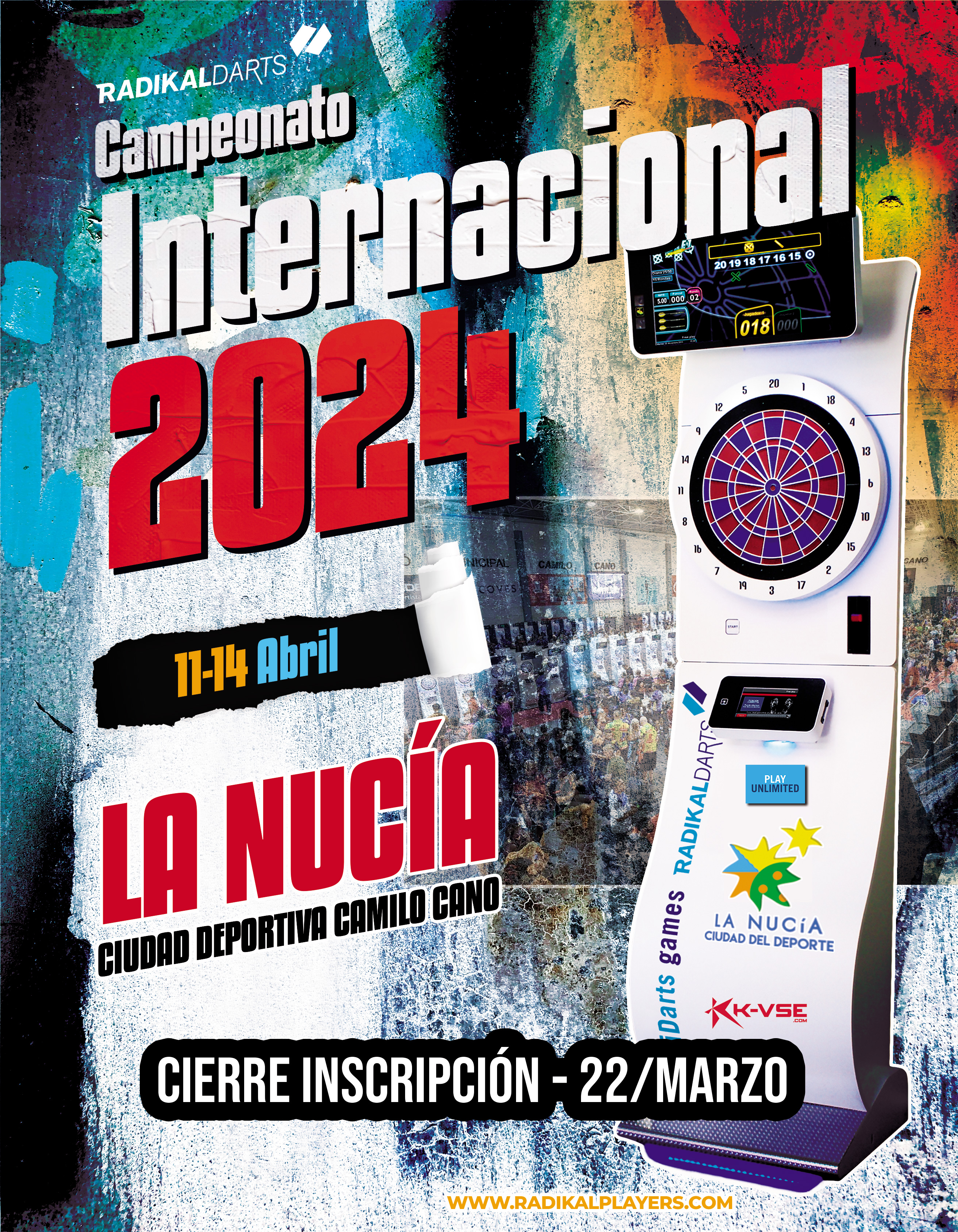 Campeonato Internacional de dardos Radikal Darts La Nucía 2024