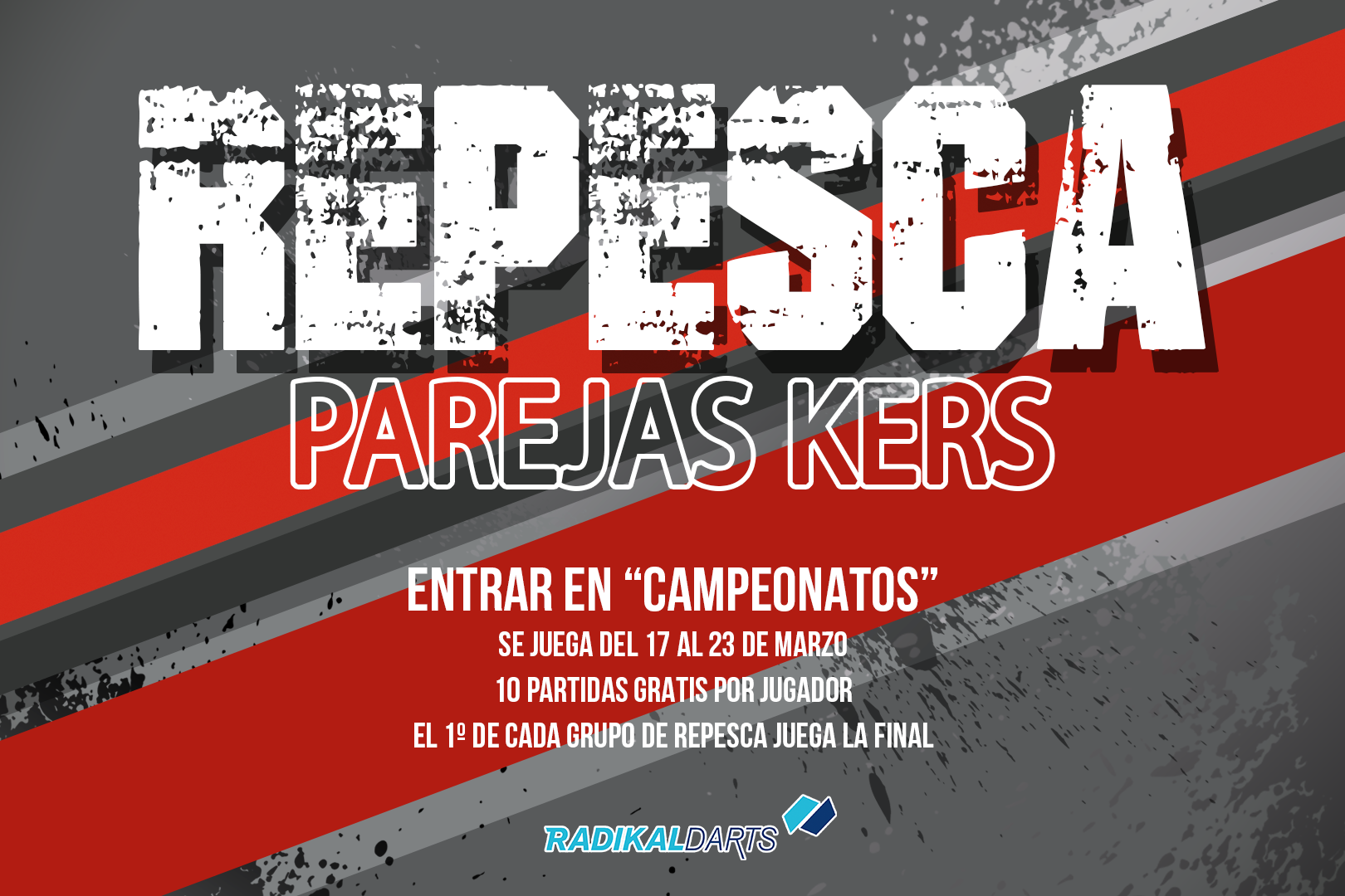 Repesca Liga de dardos de Parejas Kers Radikal Darts
