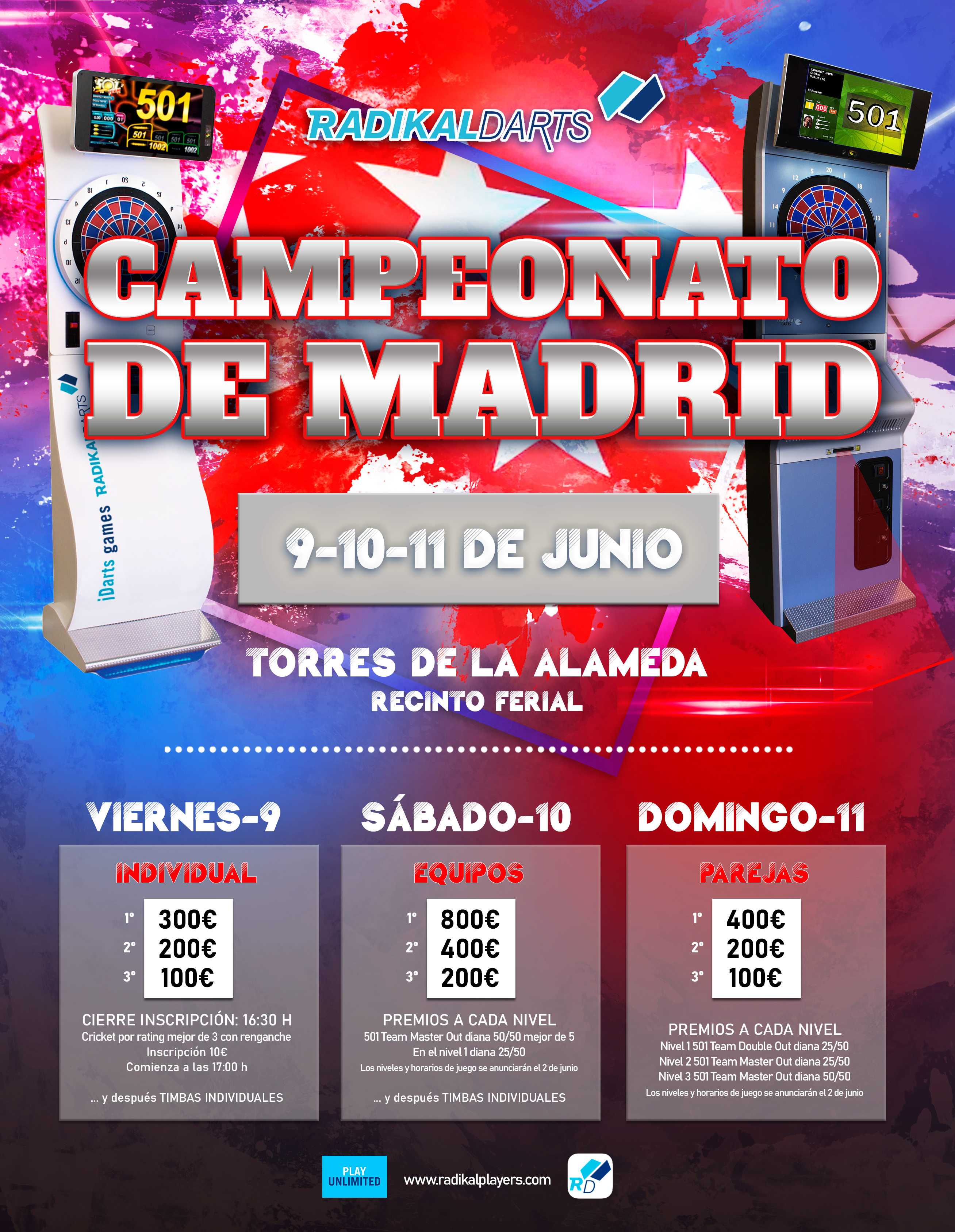 Campeontao de dardos Radikal Darts Comunidad de Madrid
